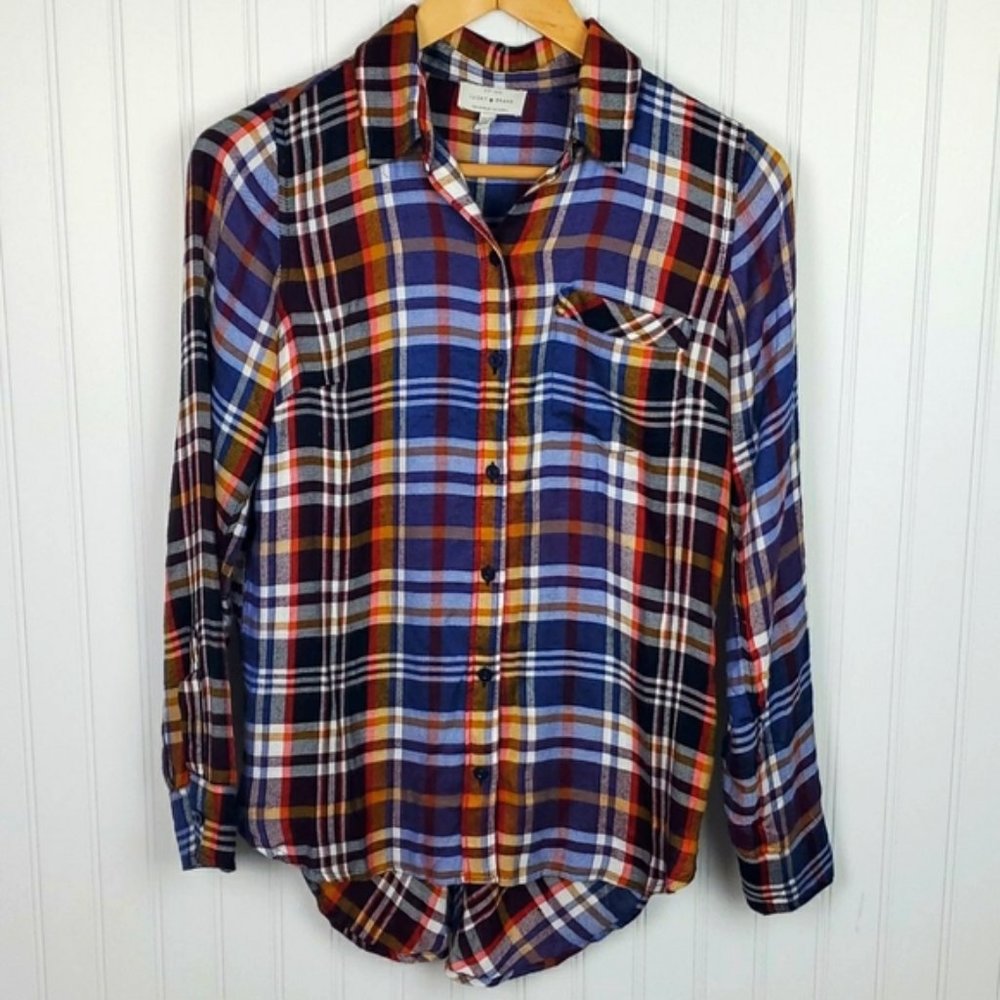 Lucky Brand Plaid Shirt XS